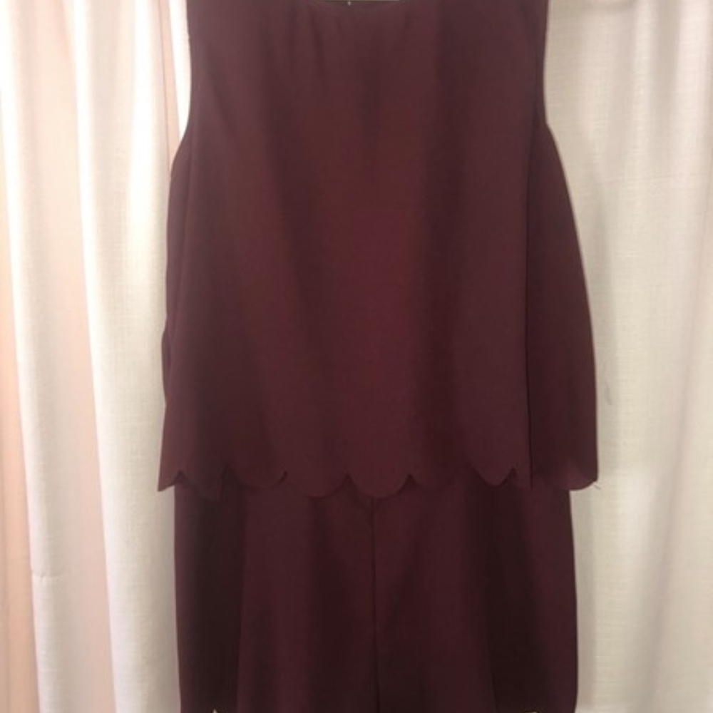 H&M Maroon Romper